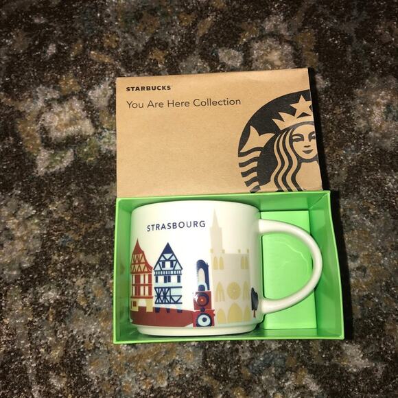 NWT Starbucks Strasbourg You Are Here Mug - Picture 1 of 6
